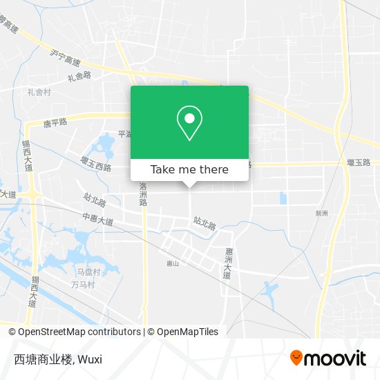 西塘商业楼 map