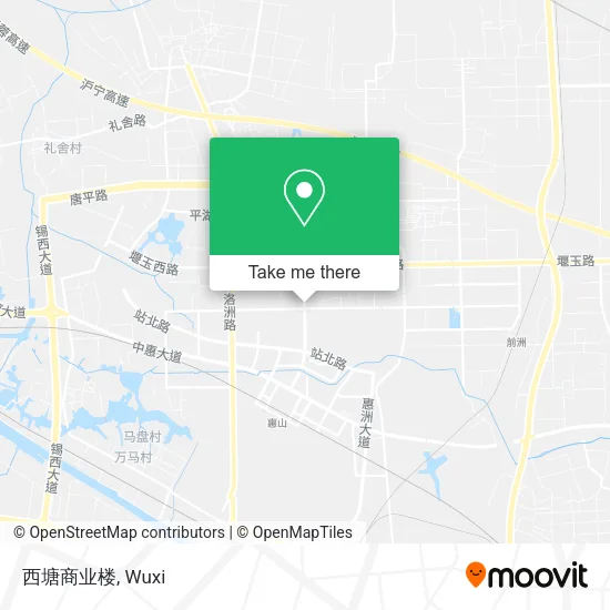 西塘商业楼 map