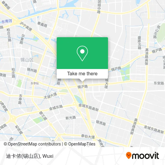 迪卡侬(锡山店) map