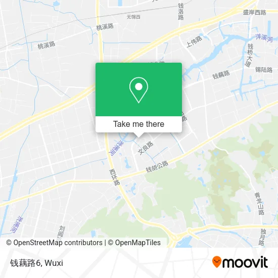 钱藕路6 map