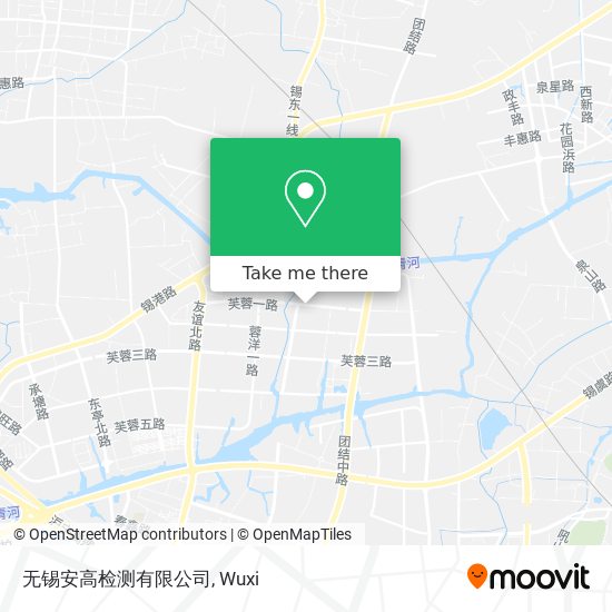无锡安高检测有限公司 map