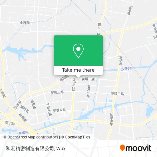 和宏精密制造有限公司 map