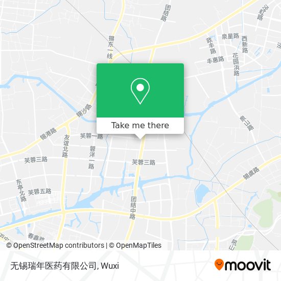 无锡瑞年医药有限公司 map