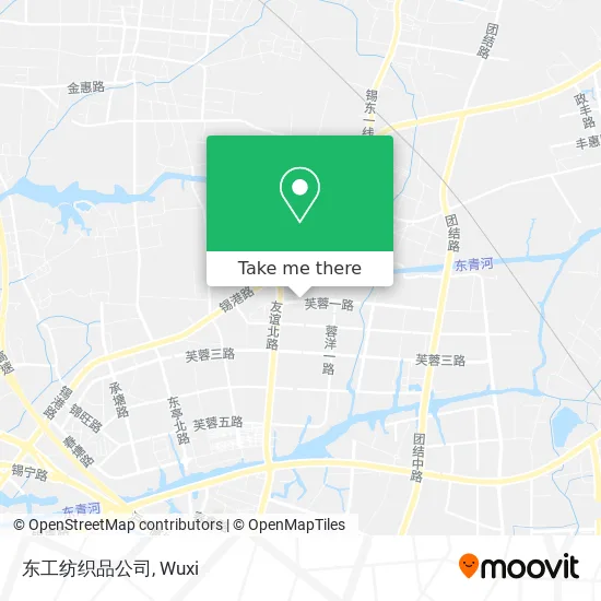 东工纺织品公司 map