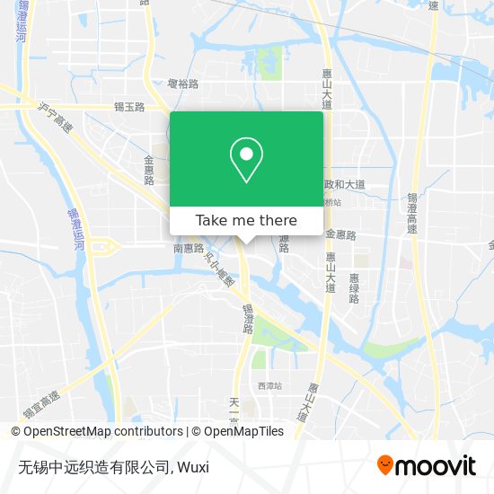 无锡中远织造有限公司 map