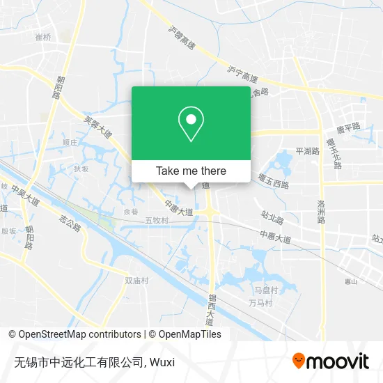 无锡市中远化工有限公司 map
