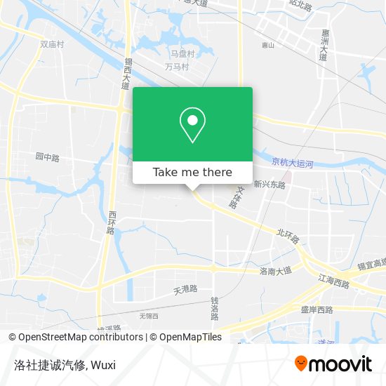 洛社捷诚汽修 map