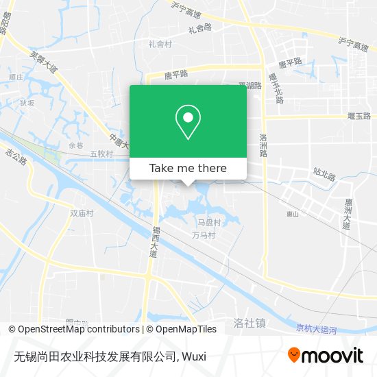 无锡尚田农业科技发展有限公司 map