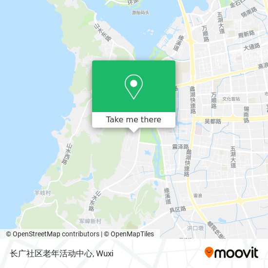 长广社区老年活动中心 map