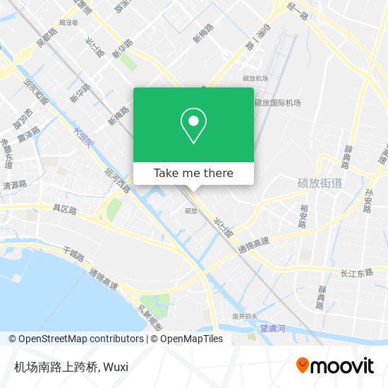 机场南路上跨桥 map