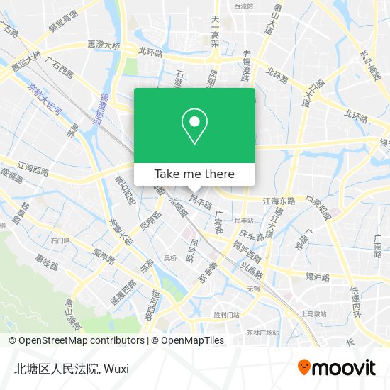 北塘区人民法院 map