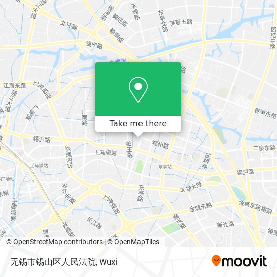 无锡市锡山区人民法院 map