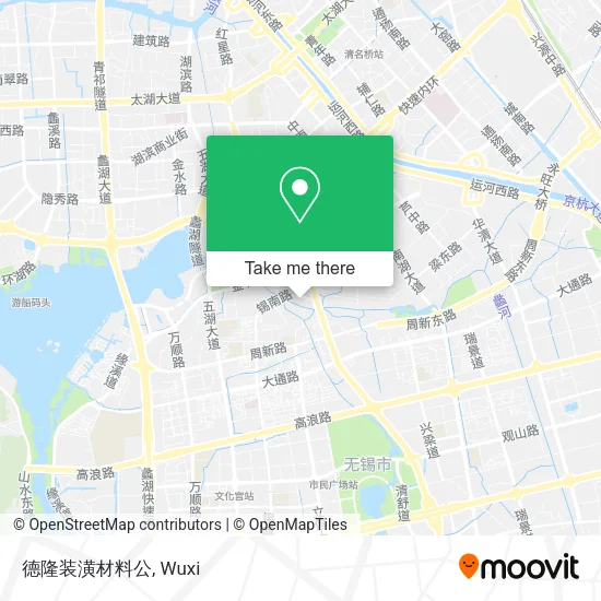 德隆装潢材料公 map