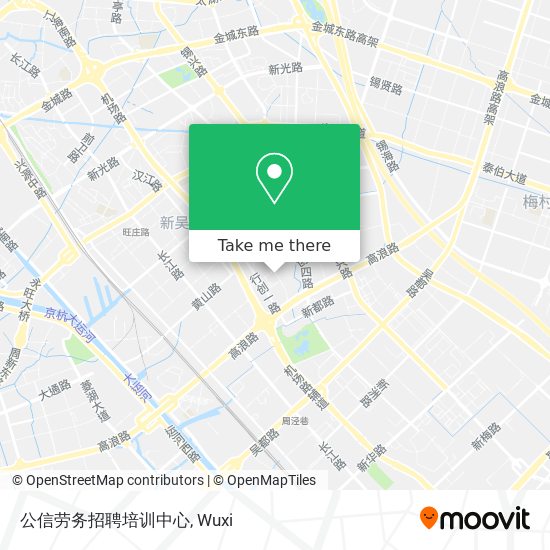 公信劳务招聘培训中心 map