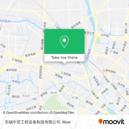 无锡中安工程设备制造有限公司 map
