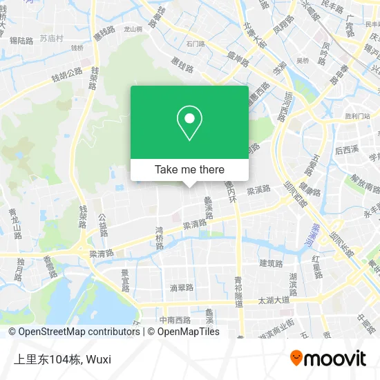 上里东104栋 map