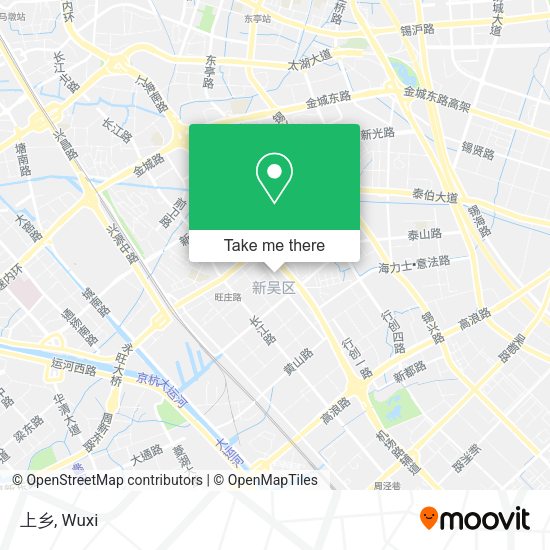 上乡 map