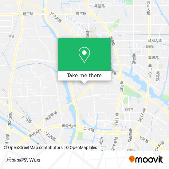 乐驾驾校 map