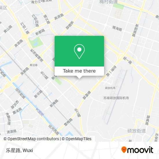 乐星路 map
