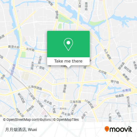 月月烟酒店 map