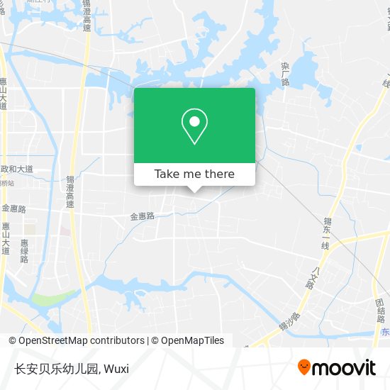 长安贝乐幼儿园 map