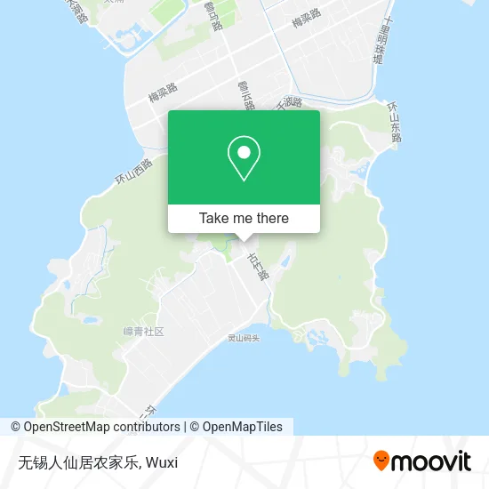 无锡人仙居农家乐 map