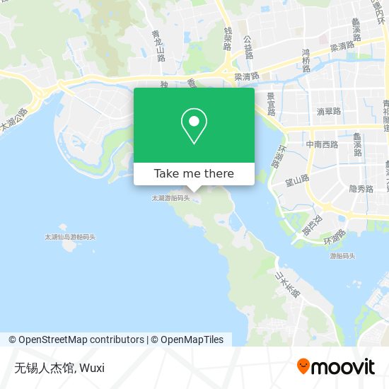 无锡人杰馆 map