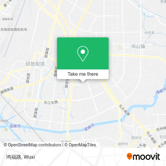 鸿福路 map