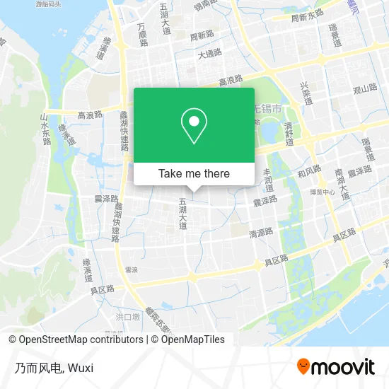 乃而风电 map