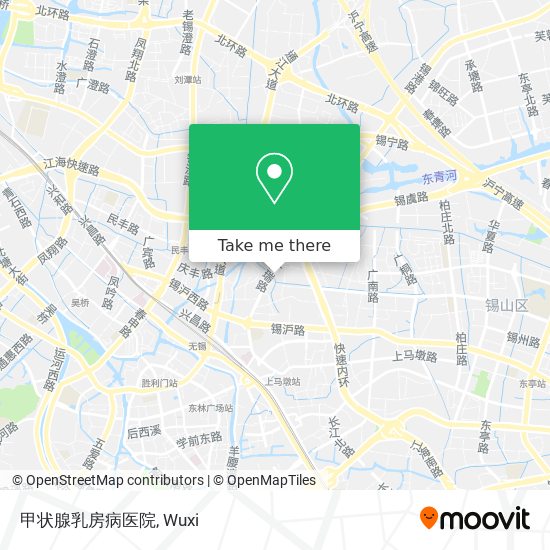 甲状腺乳房病医院 map