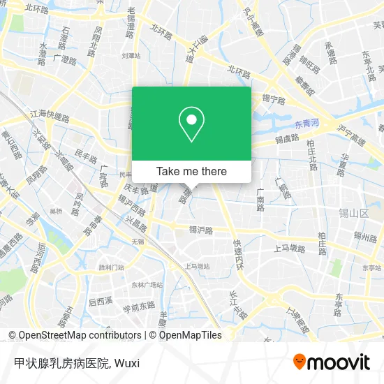 甲状腺乳房病医院 map