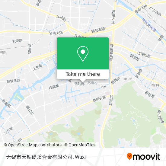 无锡市天钻硬质合金有限公司 map