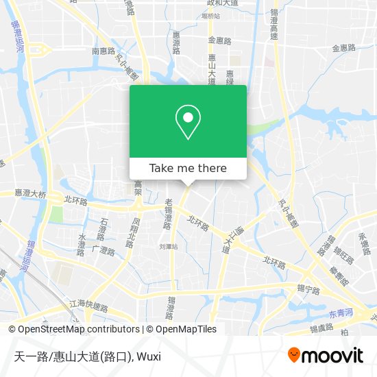 天一路/惠山大道(路口) map