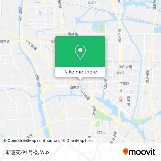 新惠苑-91号楼 map