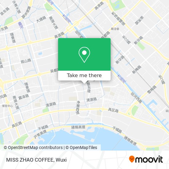 MISS ZHAO COFFEE map