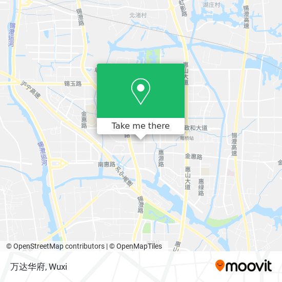 万达华府 map