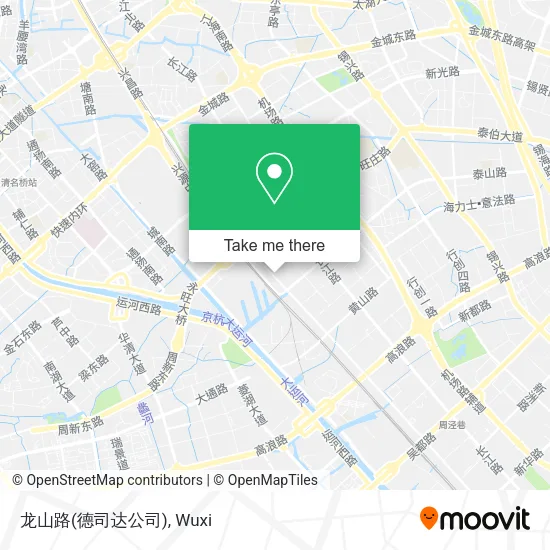 龙山路(德司达公司) map