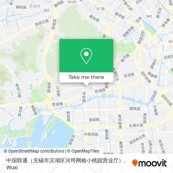 中国联通（无锡市滨湖区河埒网格小桃园营业厅） map