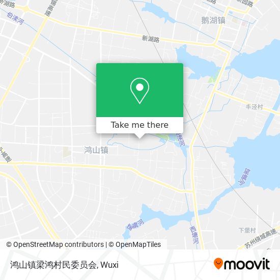 鸿山镇梁鸿村民委员会 map