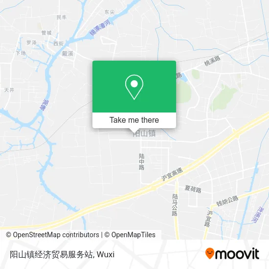 阳山镇经济贸易服务站 map