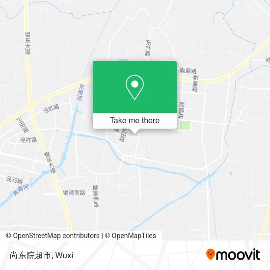 尚东院超市 map