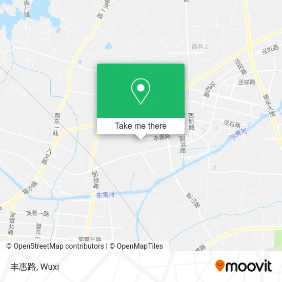 丰惠路 map