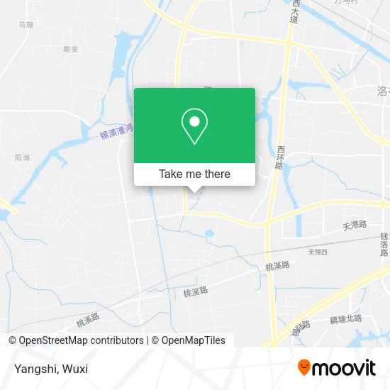Yangshi map