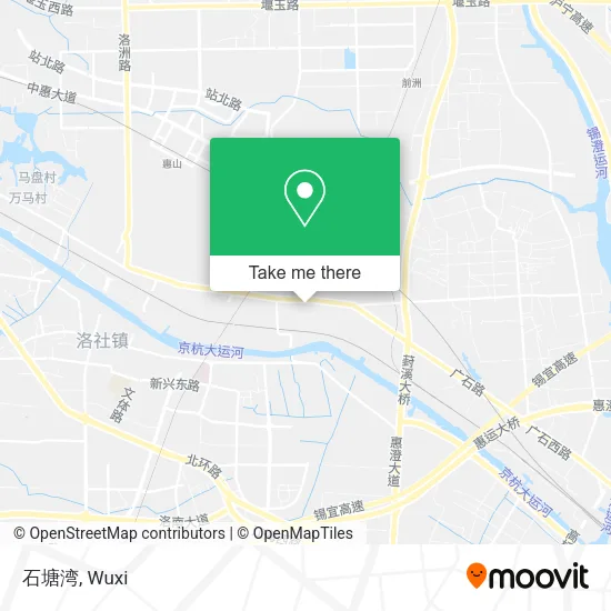 石塘湾 map