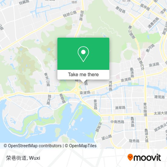 荣巷街道 map
