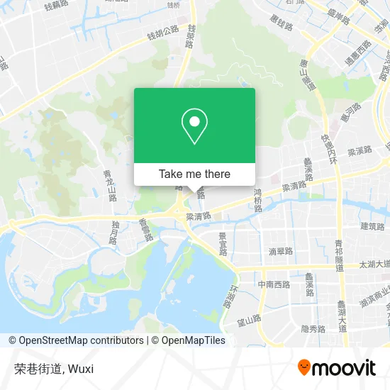 荣巷街道 map