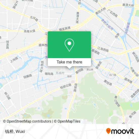 钱桥 map
