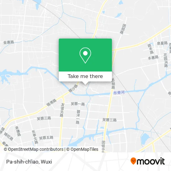 Pa-shih-ch’iao map