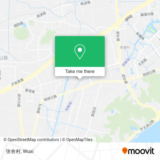 张舍村 map