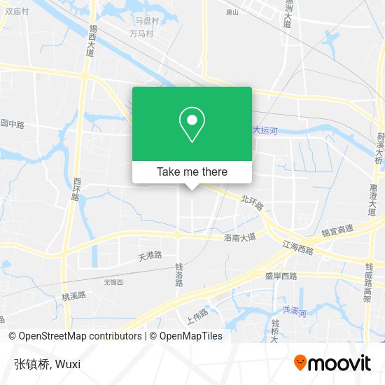 张镇桥 map